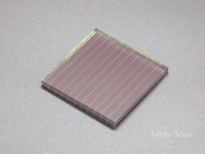 4,8 V 18 mA amorphes Solarpanel