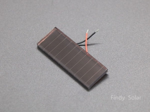 4,8 V 8 mA amorphes Solarpanel