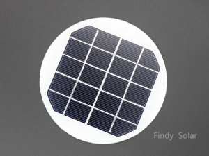 Round Solar Panel, 5V 2W 