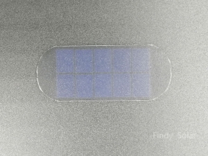 Custom Shaped Solar Panel, 5V 44mA 